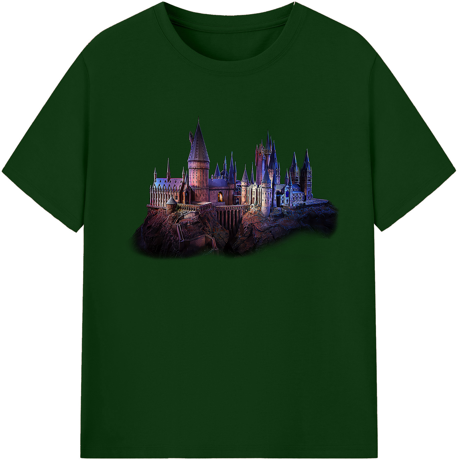 （画像用） Harry Potter ハリー・ポッターシリーズ 綿100％半袖Tシャツ（フロントプリント）